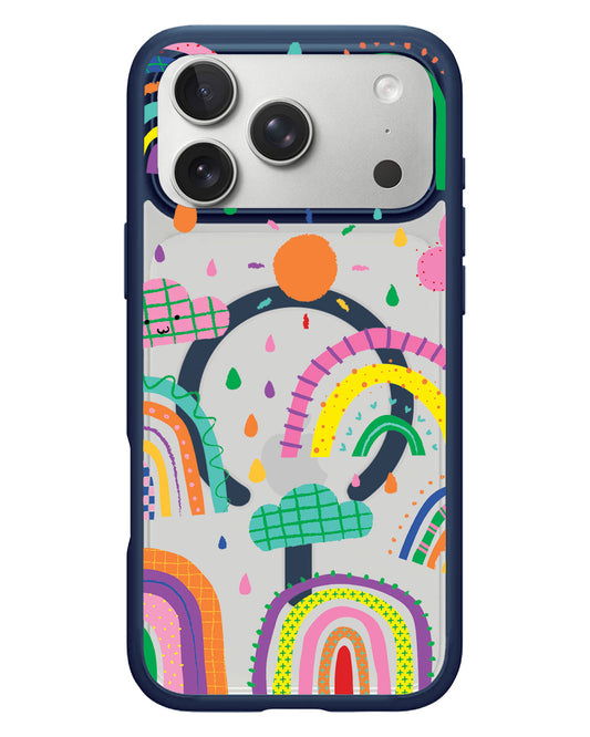 iPhone Rearguard Hybrid - Rainbow