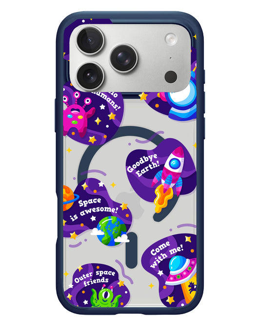 iPhone Rearguard Hybrid - Space Traveller