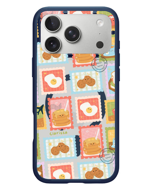 iPhone Rearguard Hybrid - Breakfast Menu Stamps