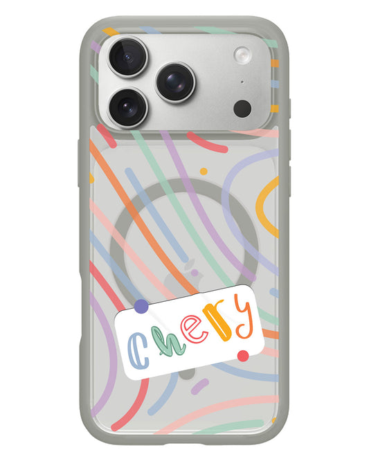 iPhone Rearguard Hybrid - Doodle Monogram 2.0