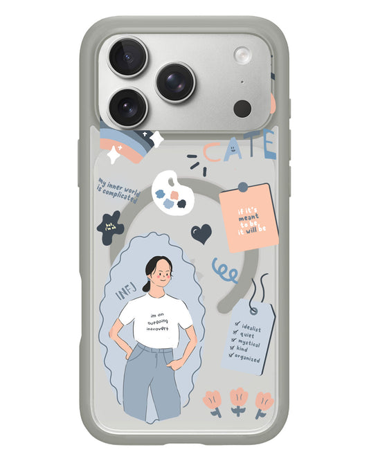 iPhone Rearguard Hybrid - INFJ (The Advocate)