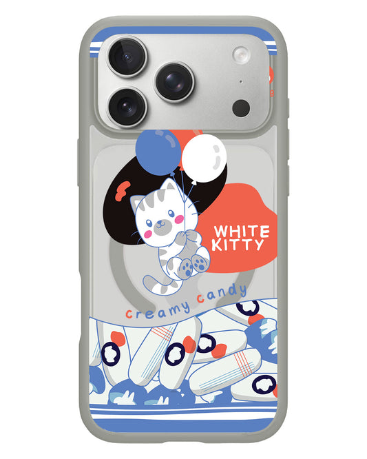 iPhone Rearguard Hybrid - White Kitty