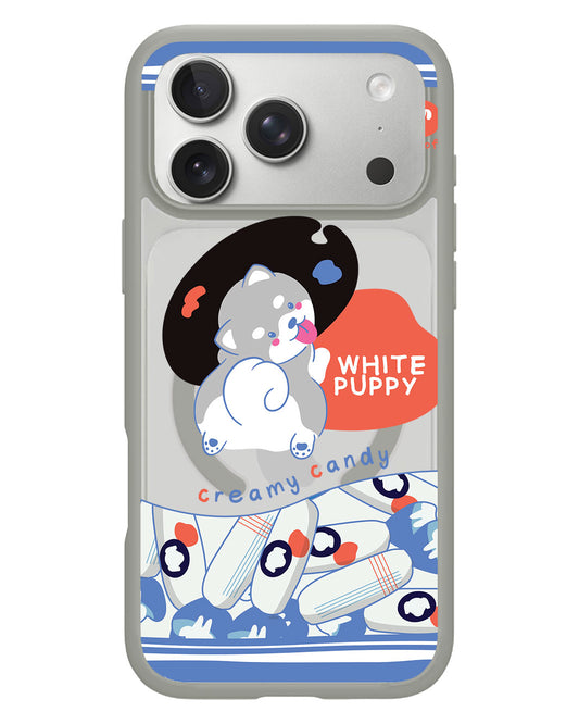 iPhone Rearguard Hybrid - White Puppy