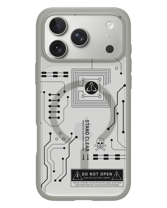 iPhone Rearguard Hybrid - Circuit Black