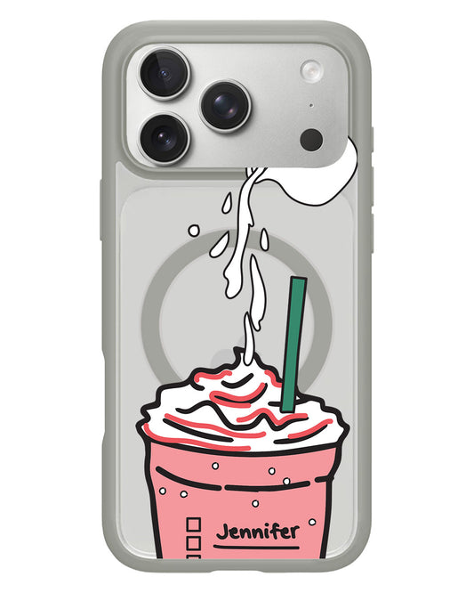iPhone Rearguard Hybrid - Raspberry Frappe