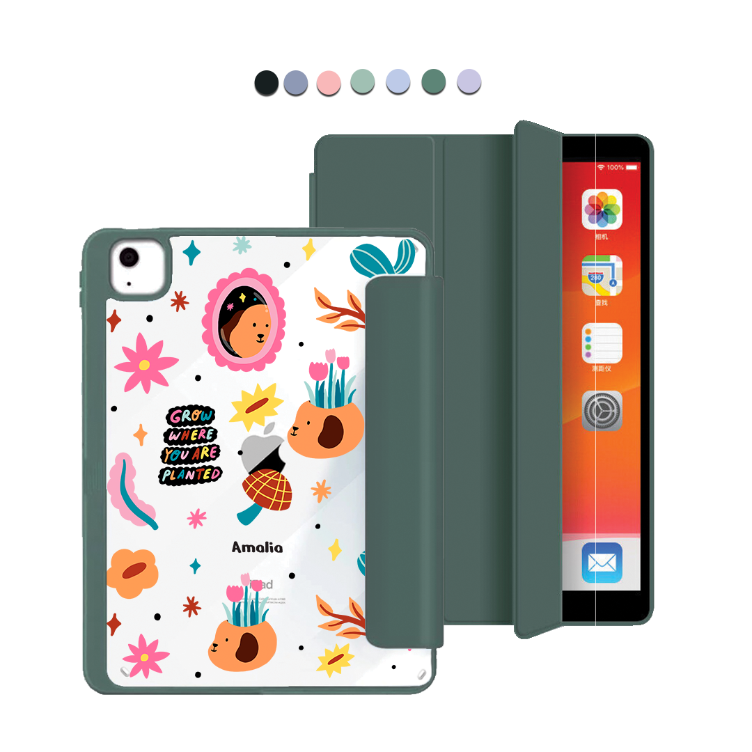 iPad Acrylic Flipcover - Grow and Bloom