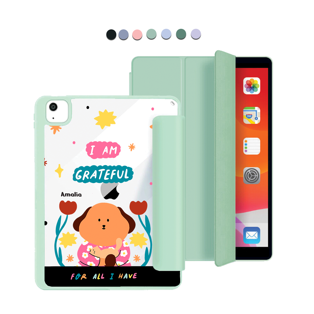 iPad Acrylic Flipcover - Kiku and the Cat