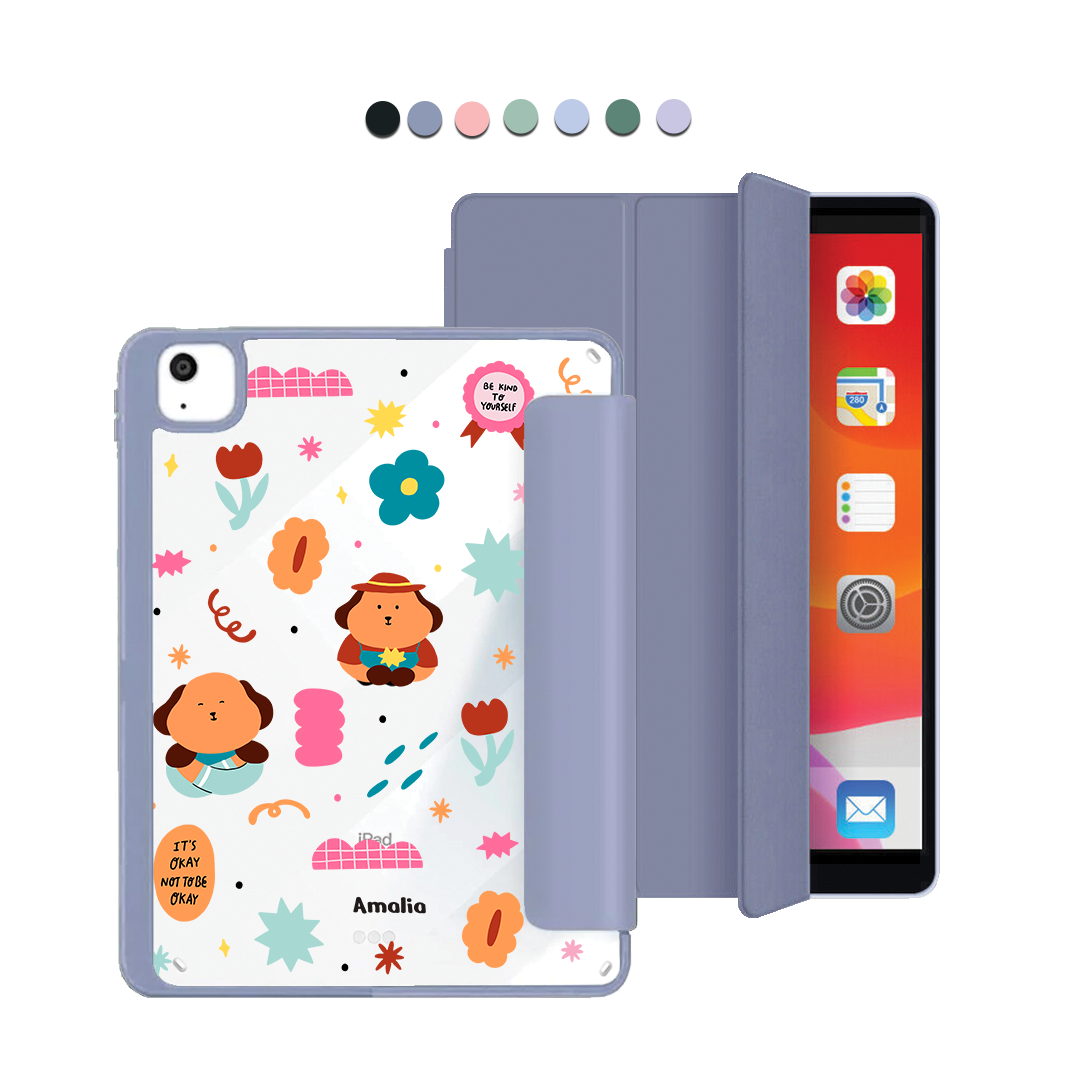 iPad Acrylic Flipcover - Selflove Garden