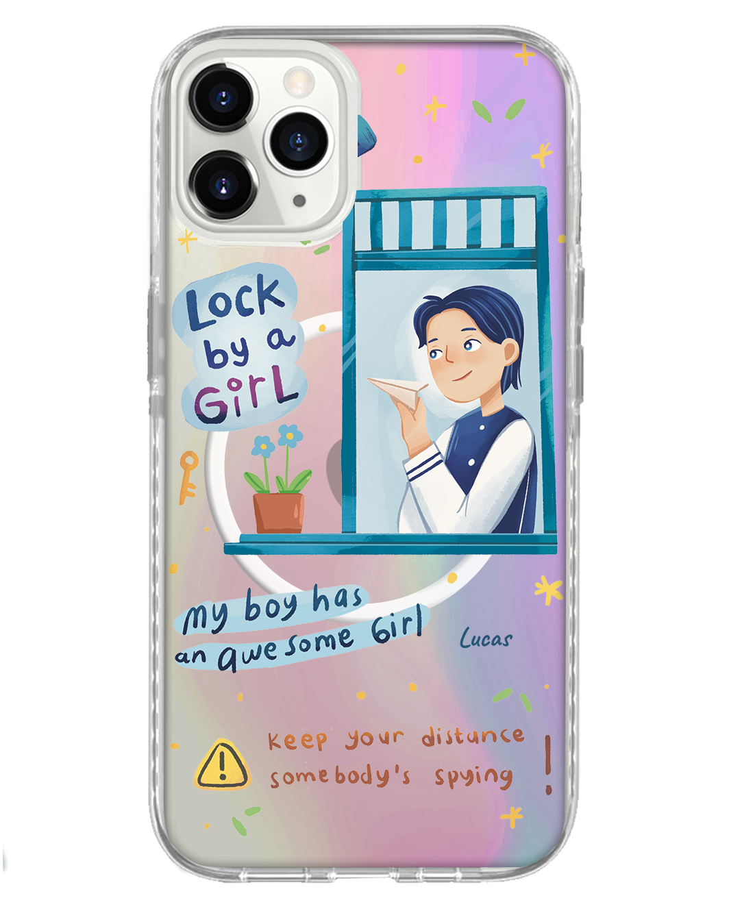 iPhone Rearguard Holo - Crush Boy (Couple Case)