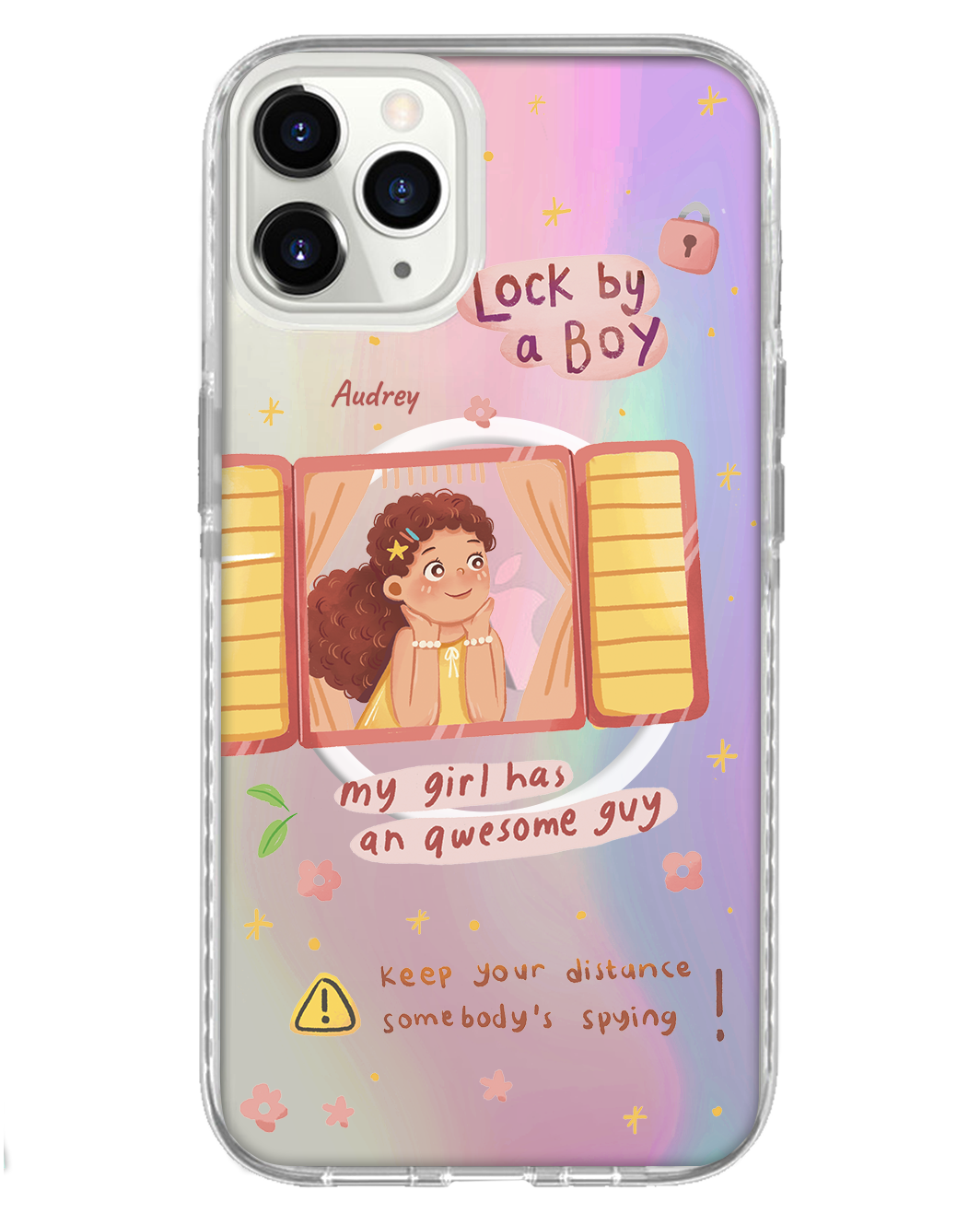 iPhone Rearguard Holo - Crush Girl (Couple Case)