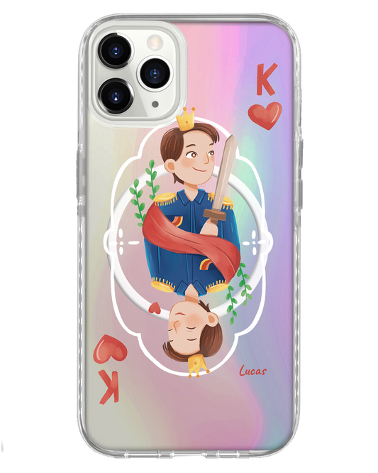 iPhone Rearguard Holo - King (Couple Case)