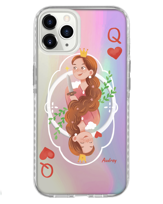 iPhone Rearguard Holo - Queen (Couple Case)