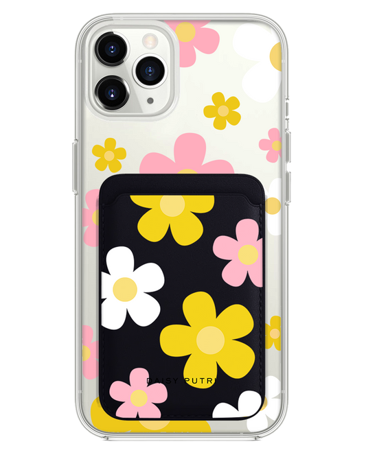 iPhone Magnetic Wallet Case - Daisy Fresh