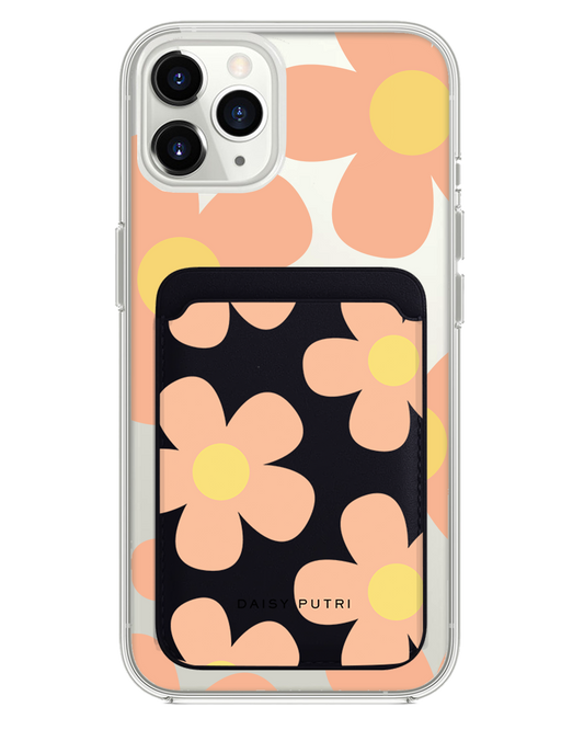 iPhone Magnetic Wallet Case - Daisy Love