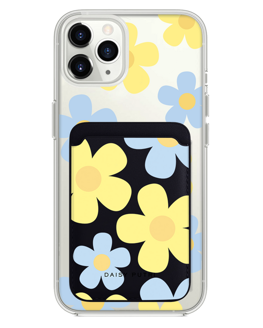 iPhone Magnetic Wallet Case - Daisy Skies