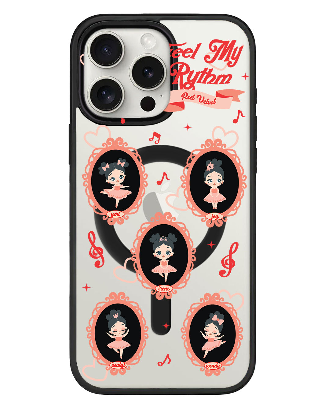 iPhone Rearguard Hybrid - Red Velvet Feel My Rhythm