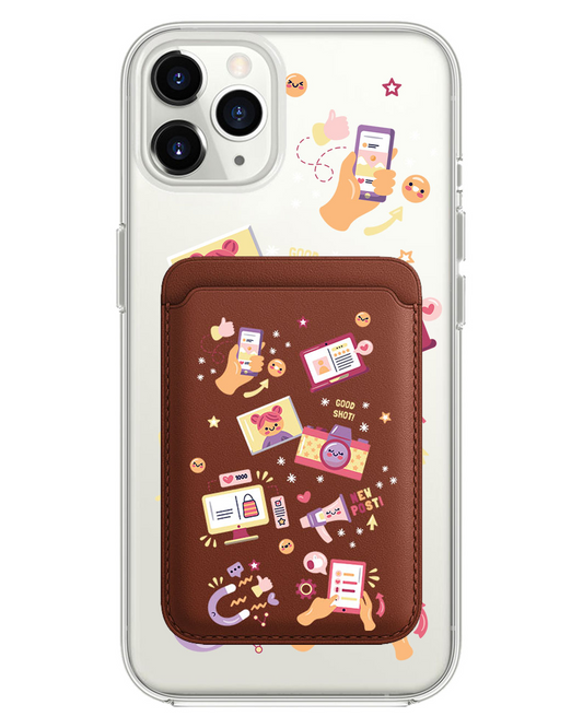 iPhone Magnetic Wallet Case - Content Creator