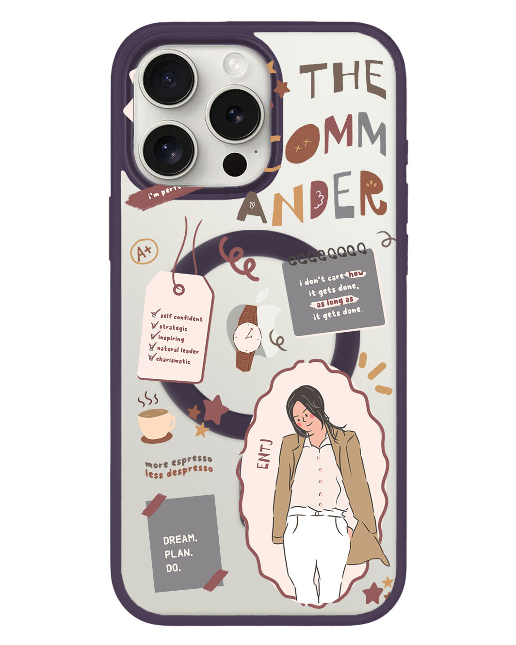 iPhone Rearguard Hybrid - ENTJ (The Commander)