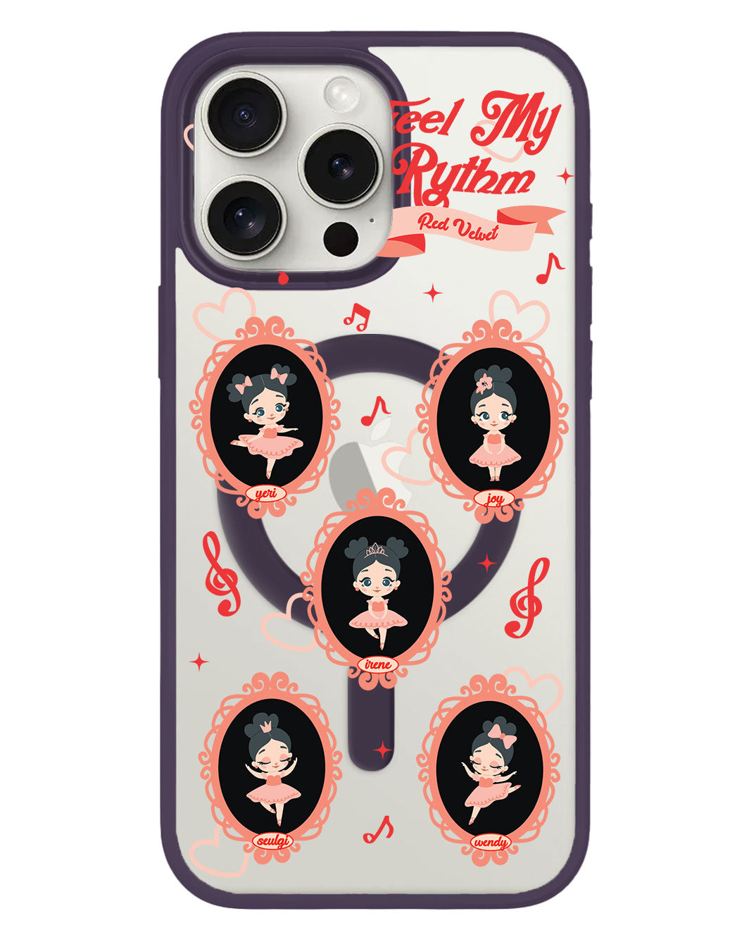 iPhone Rearguard Hybrid - Red Velvet Feel My Rhythm