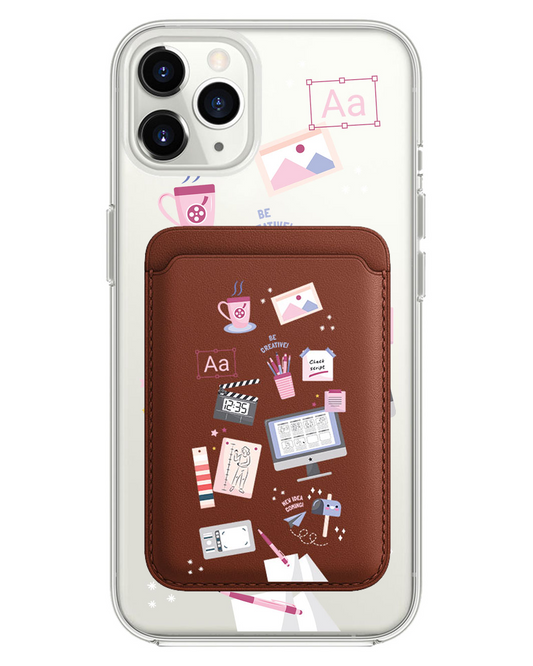 iPhone Magnetic Wallet Case - Designer