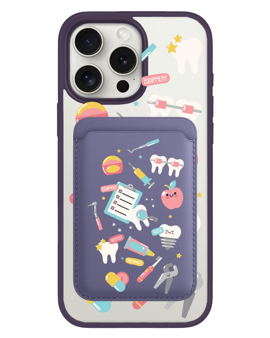 iPhone Magnetic Wallet Case - Dentist