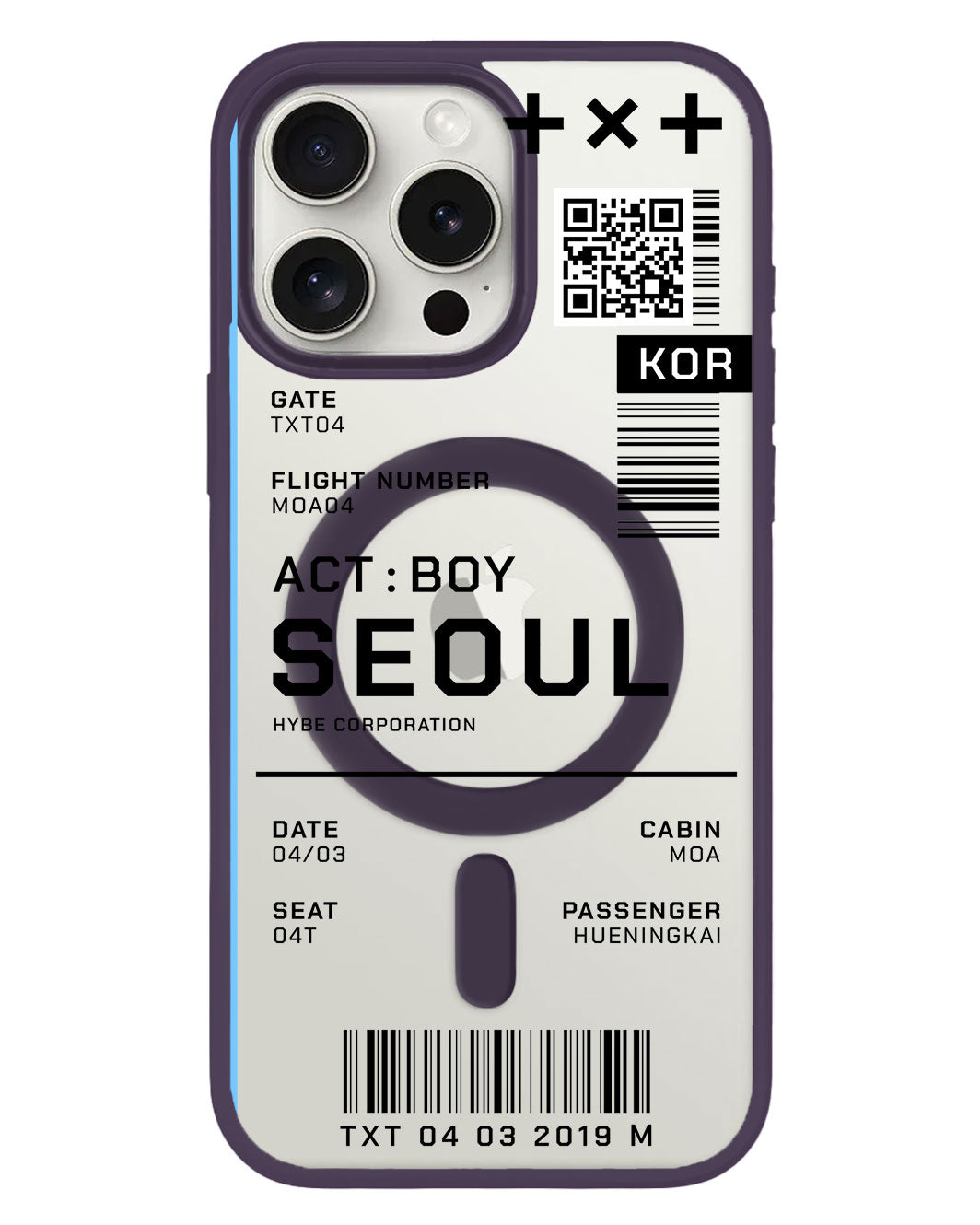 iPhone Rearguard Hybrid - TXT Act Boy Ticket