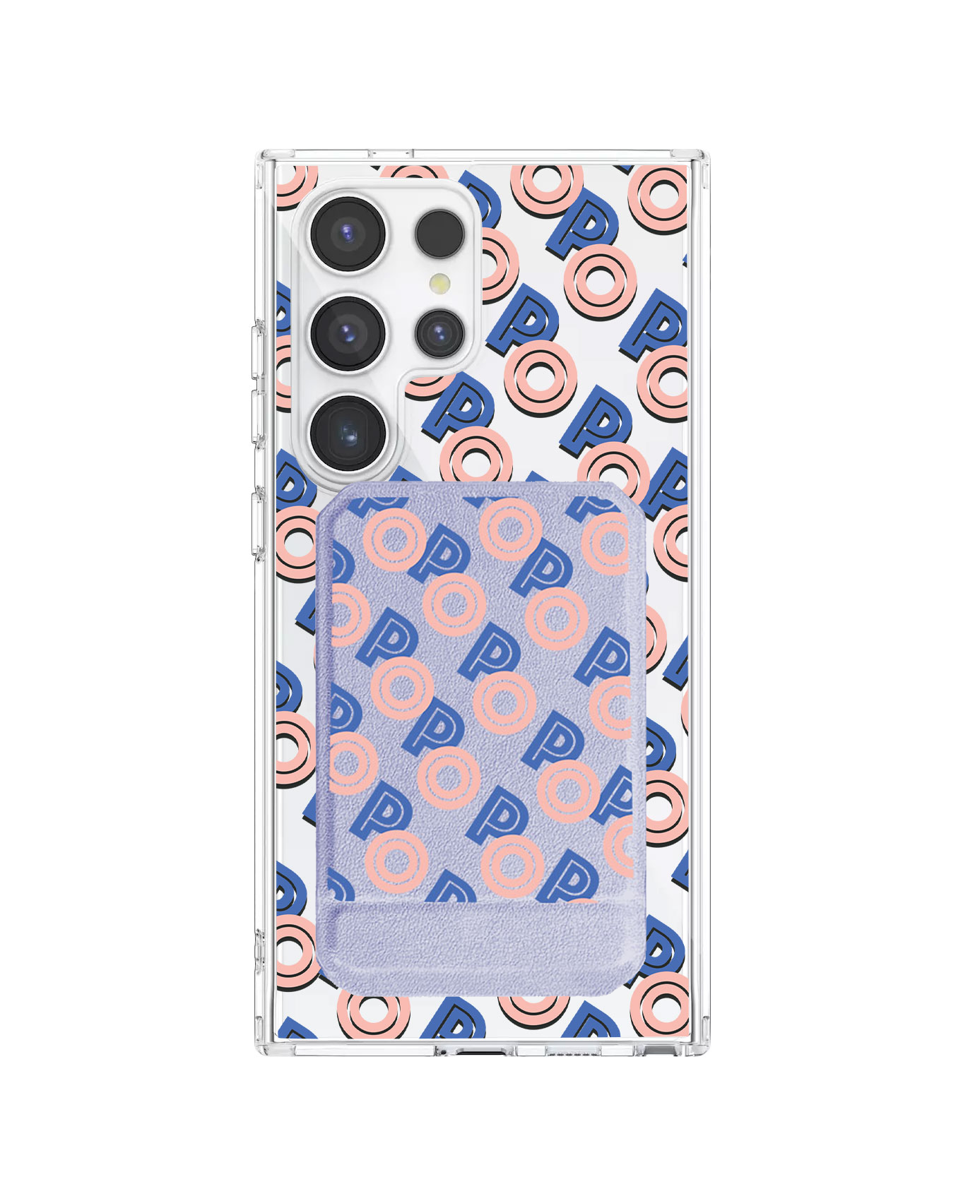 Android Magnetic Multifold Wallet - Initial Monogram 1.0