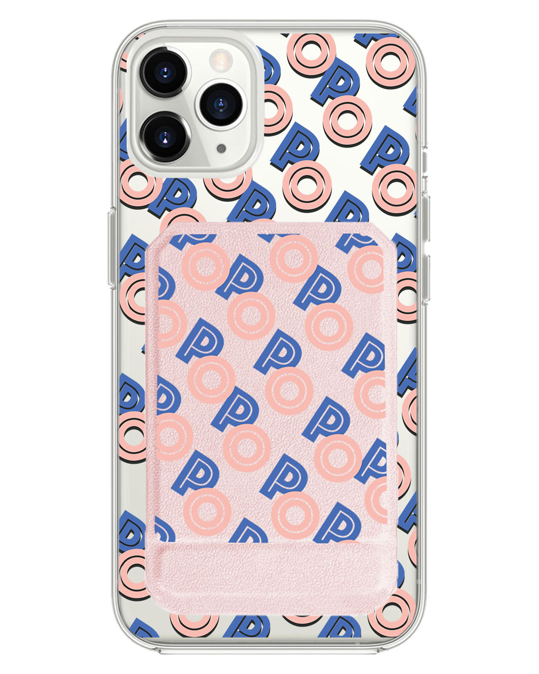 iPhone Magnetic Multifold Wallet - Initial Monogram 1.0