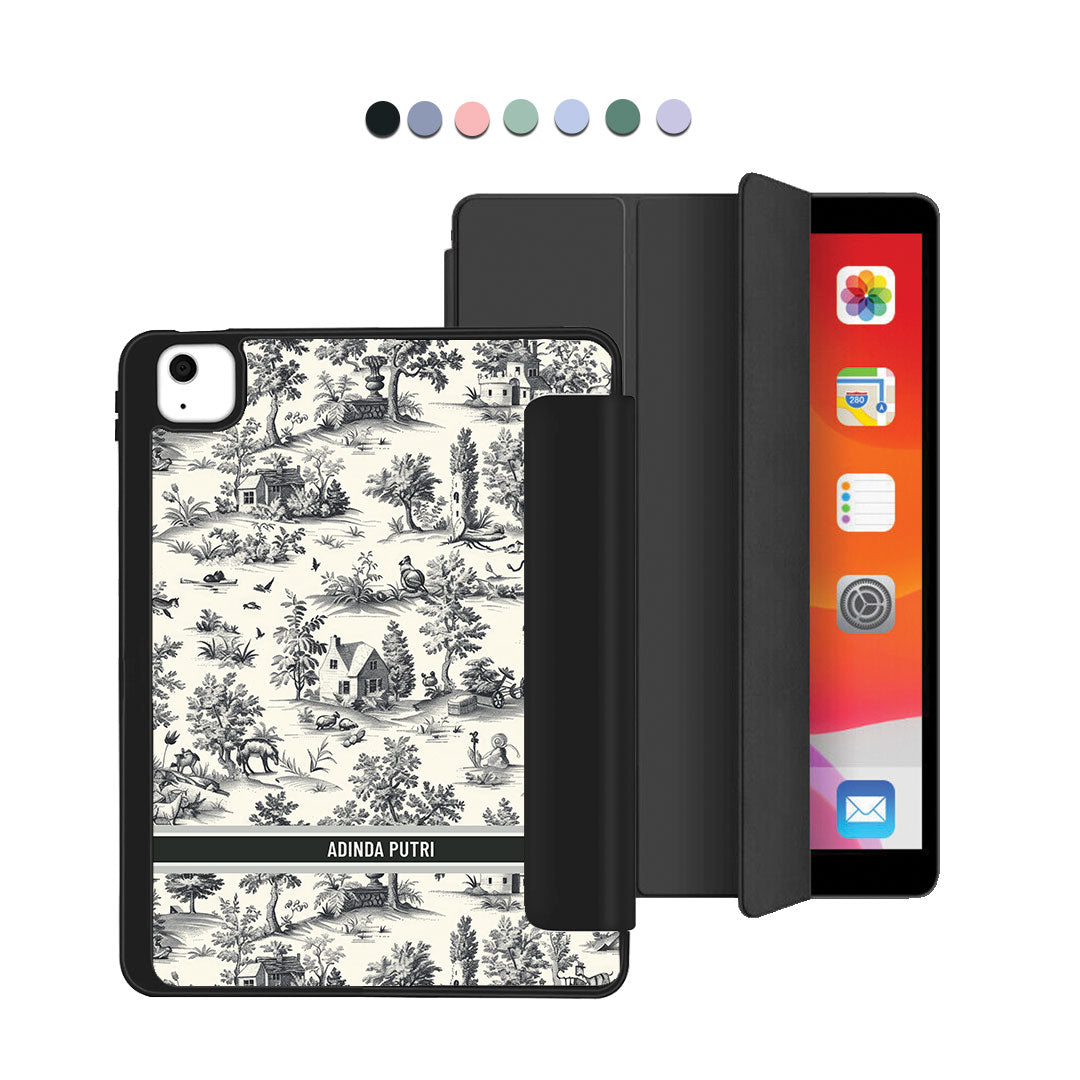 iPad Acrylic Flipcover - Toile du Juoy Chalet