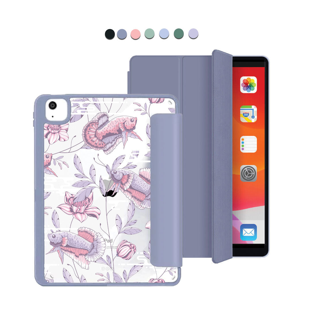 iPad Acrylic Flipcover - Fish & Floral 1.0