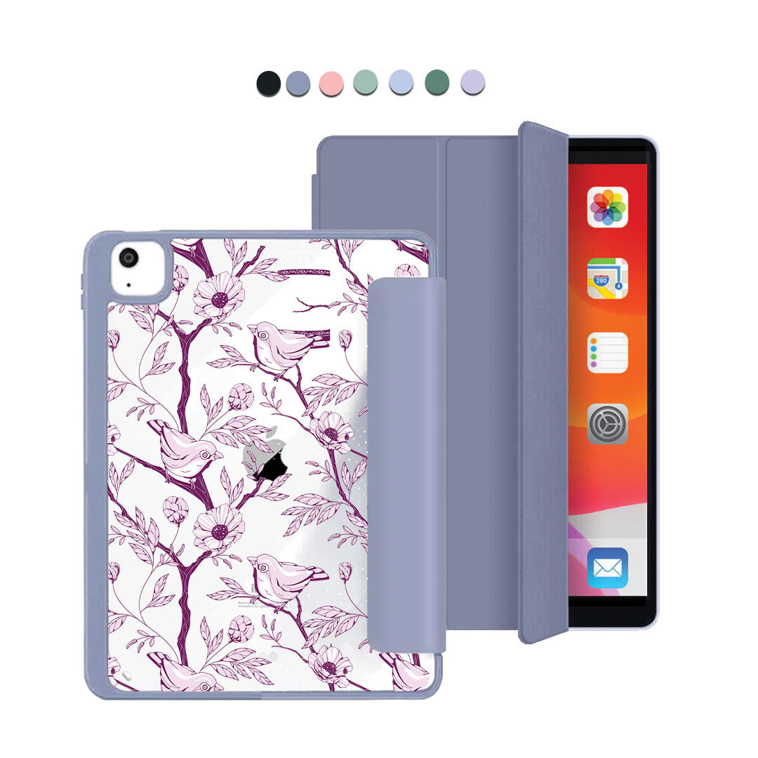 iPad Acrylic Flipcover - Lovebird Monochrome 5.0