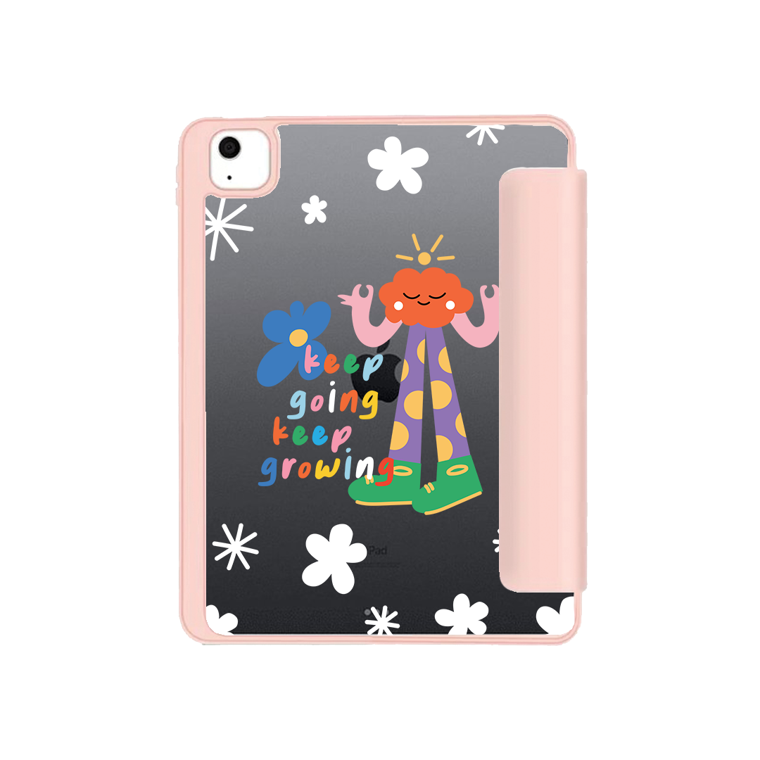 iPad Acrylic Flipcover - Keep Growing