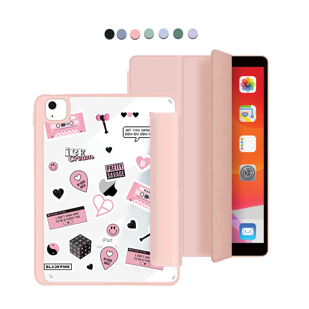 iPad Acrylic Flipcover - Blackpink Sticker Pack