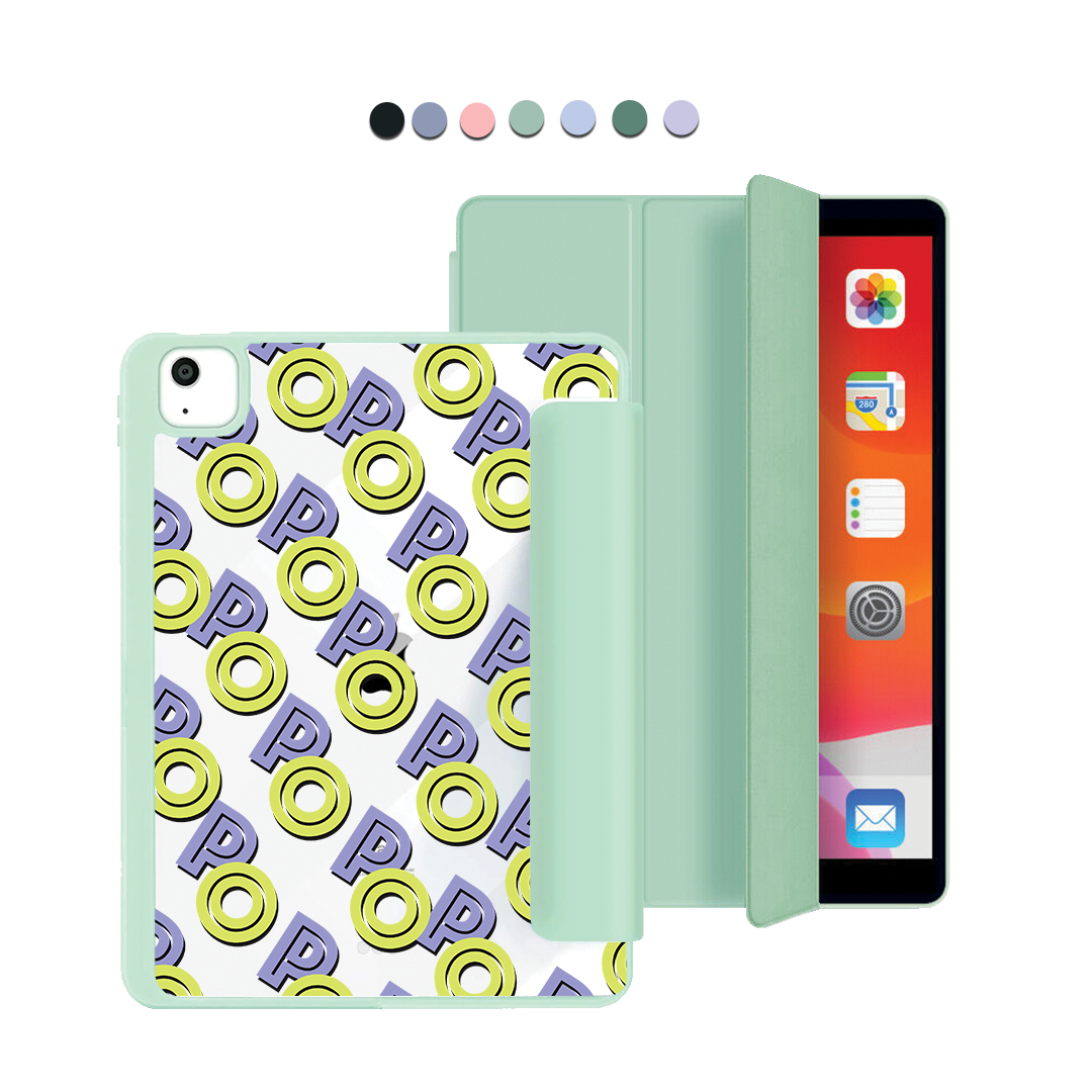 iPad Acrylic Flipcover - Initial Monogram 2.0