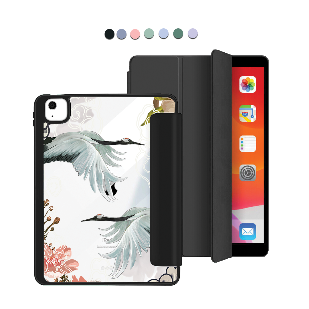 iPad Acrylic Flipcover - Oil Painting Bird