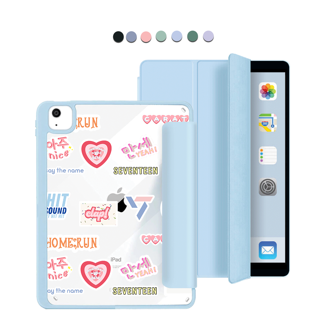 iPad Acrylic Flipcover - Seventeen Sticker Pack