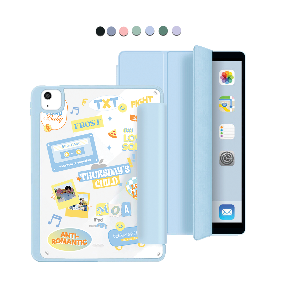iPad Acrylic Flipcover - TXT Sticker Pack