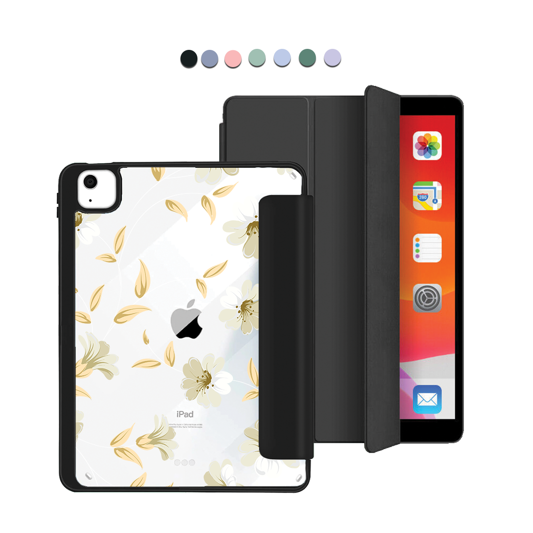 iPad Acrylic Flipcover - White Magnolia