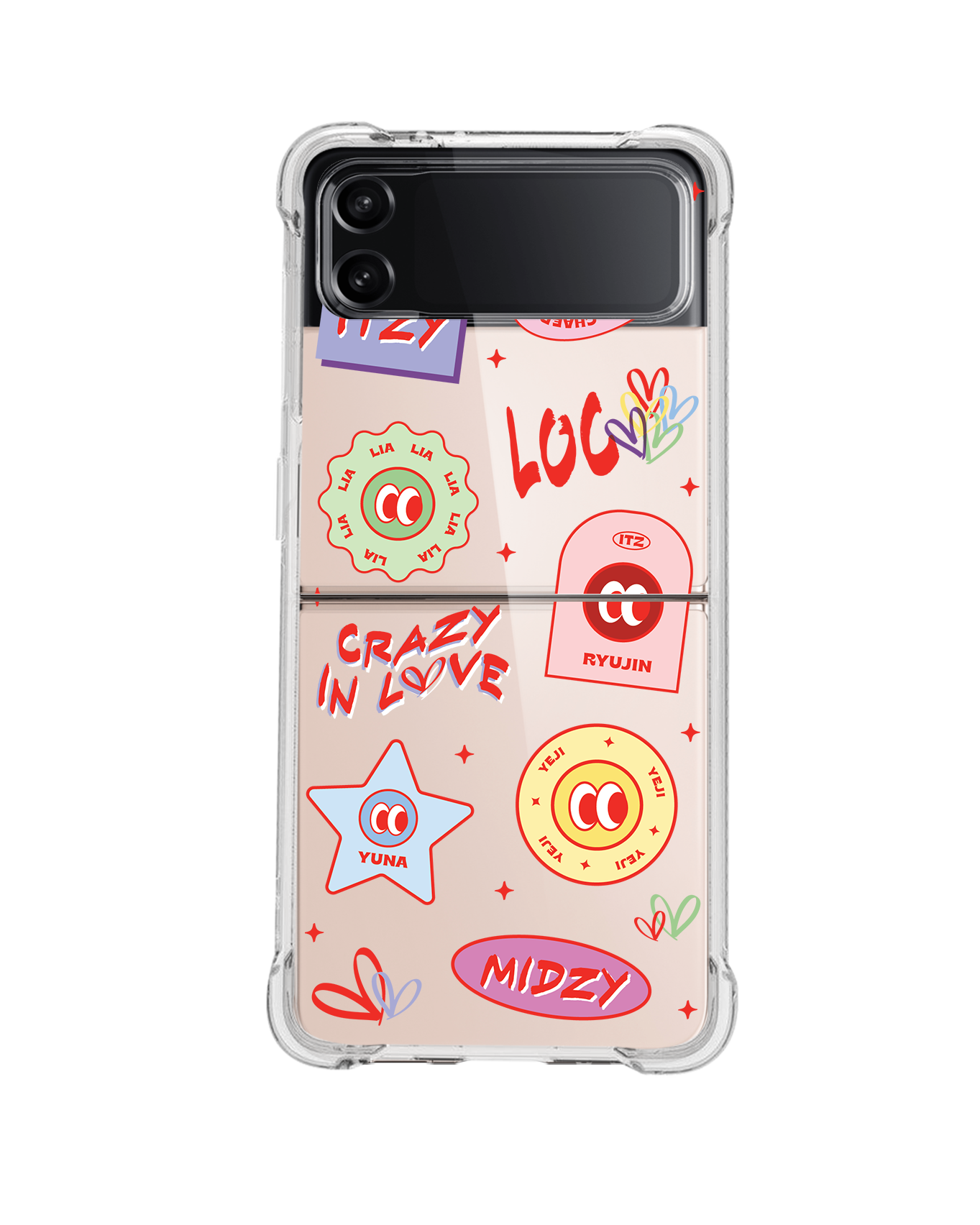 Android Flip / Fold Rearguard Hybrid - Itzy Sticker Pack