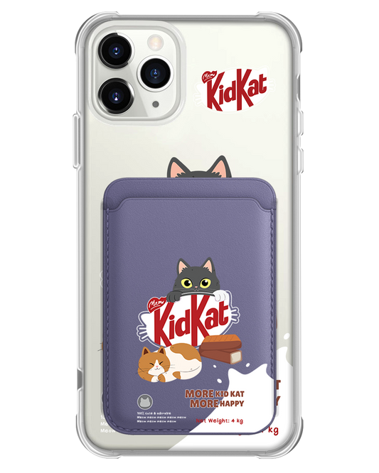 iPhone Magnetic Wallet Case - Kidkat
