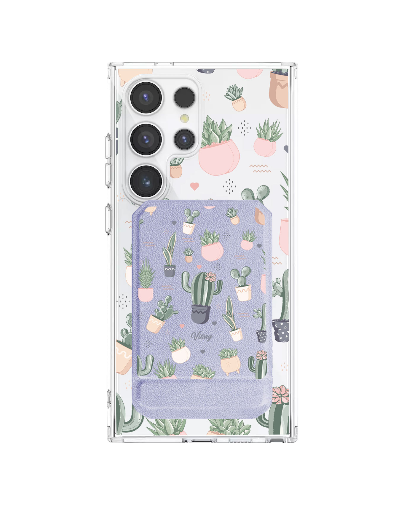 Android Magnetic Multifold Wallet - Cactus 2.0