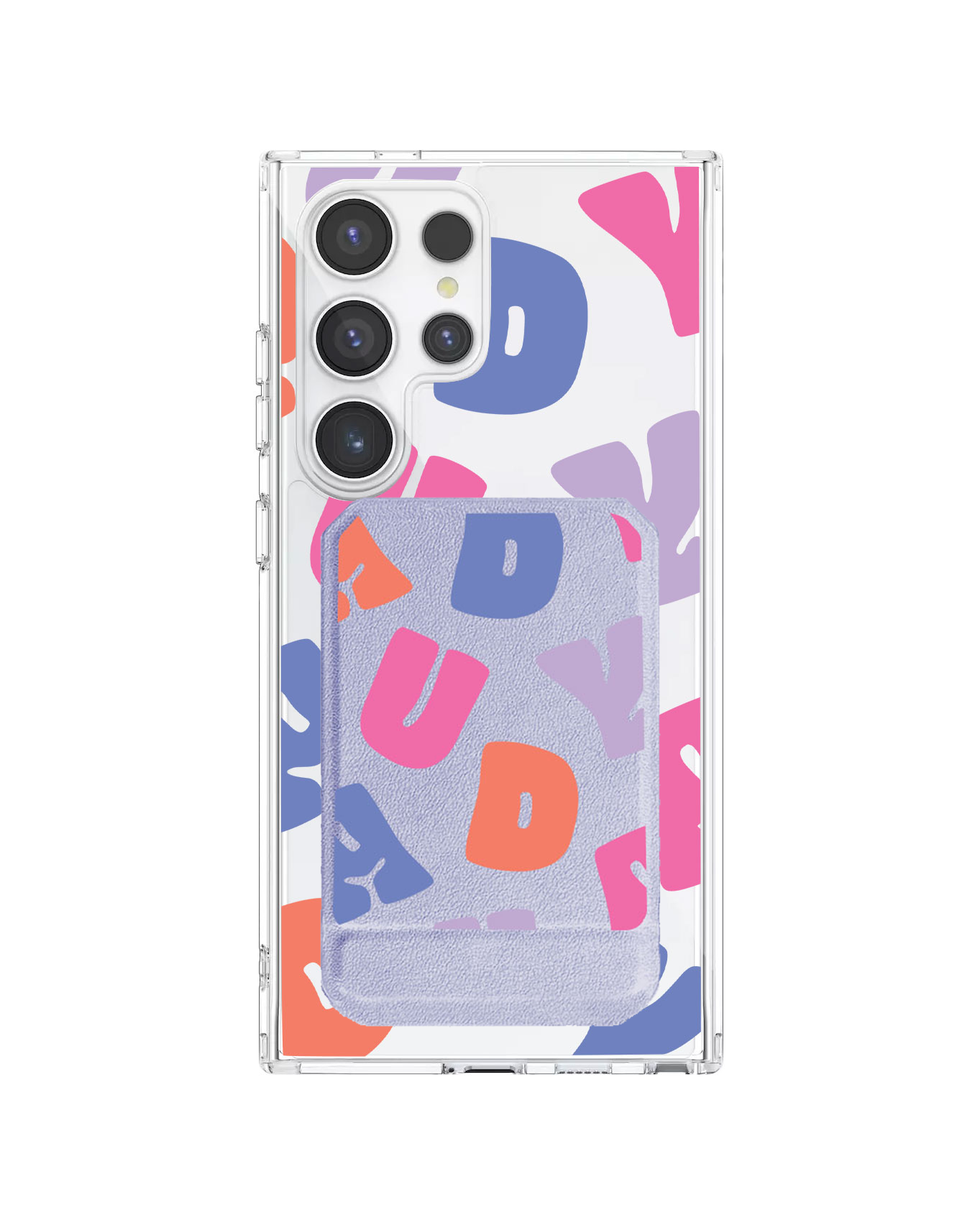 Android Magnetic Multifold Wallet - Chubby Monogram