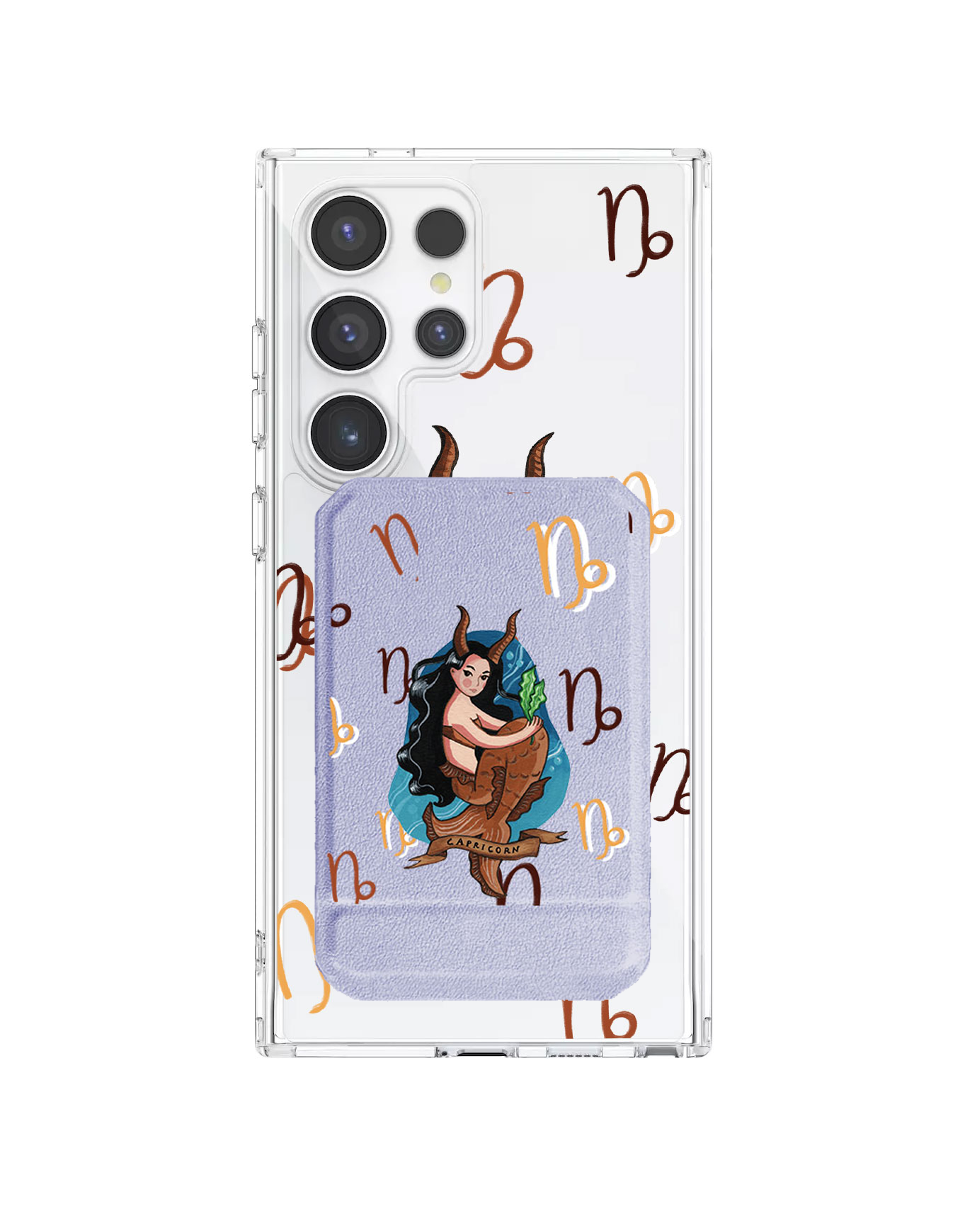 Android Magnetic Multifold Wallet - Capricorn