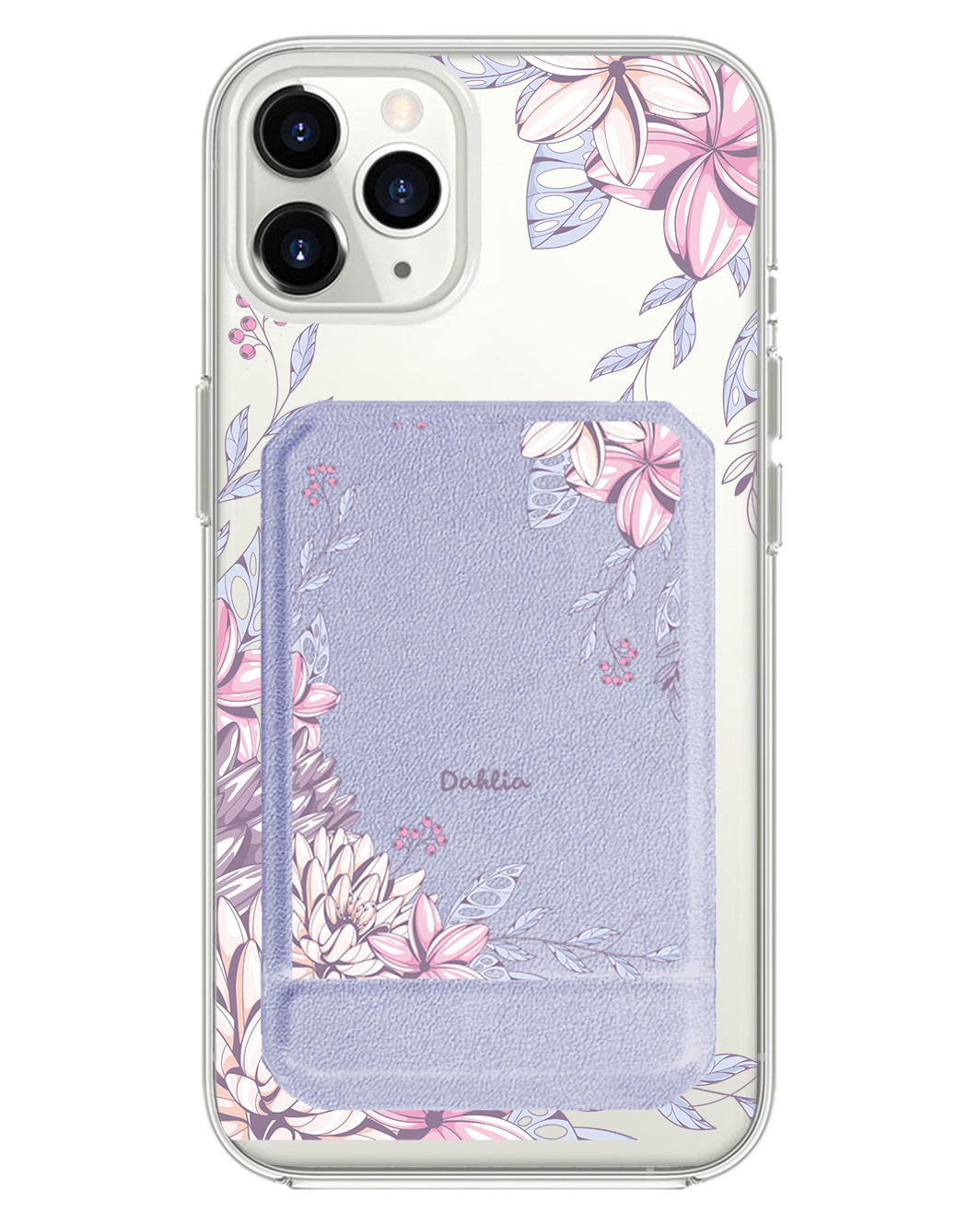 iPhone Magnetic Multifold Wallet - Dahlia
