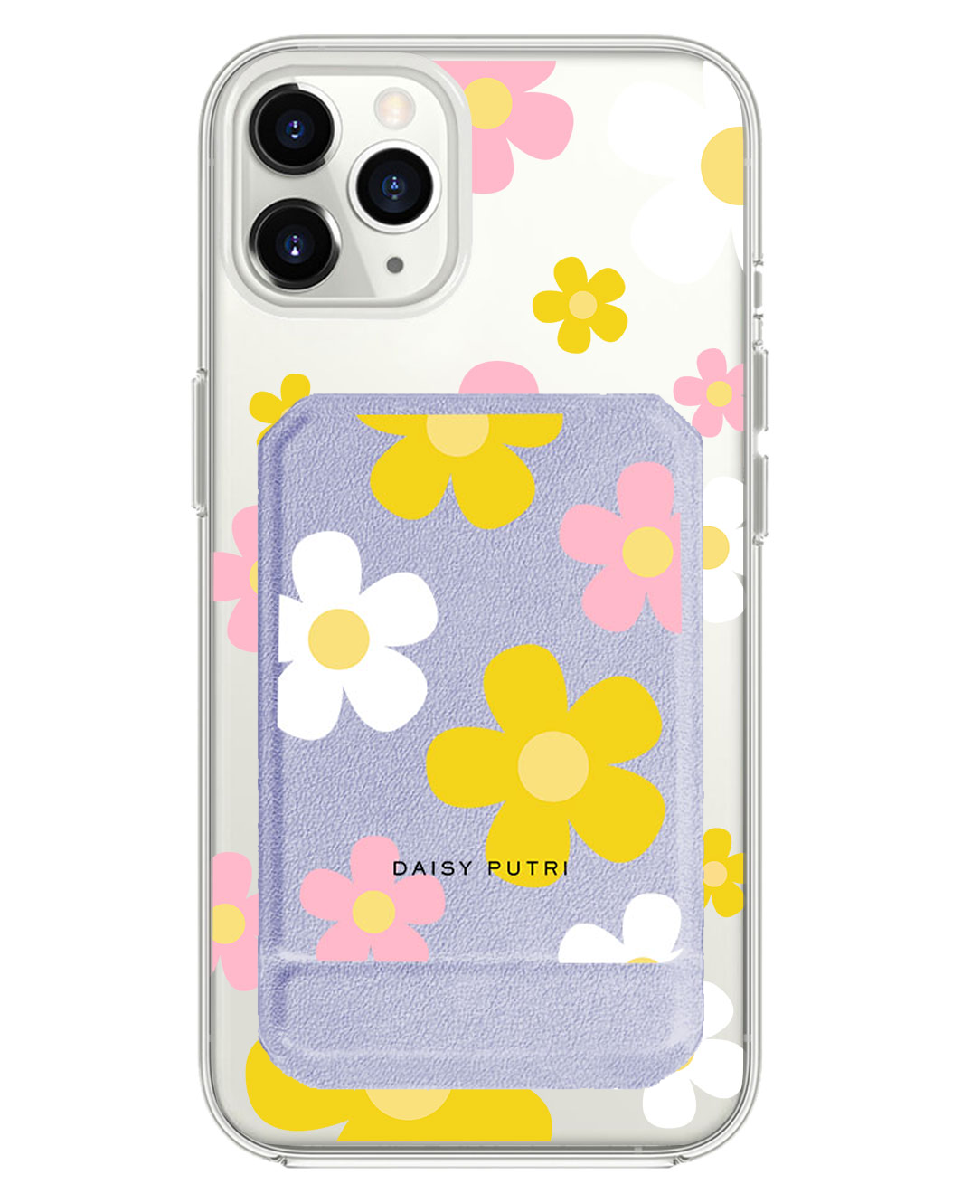 iPhone Magnetic Multifold Wallet - Daisy Fresh