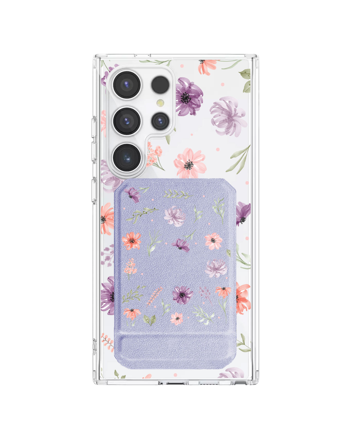 Android Magnetic Multifold Wallet - Botanical Garden 3.0