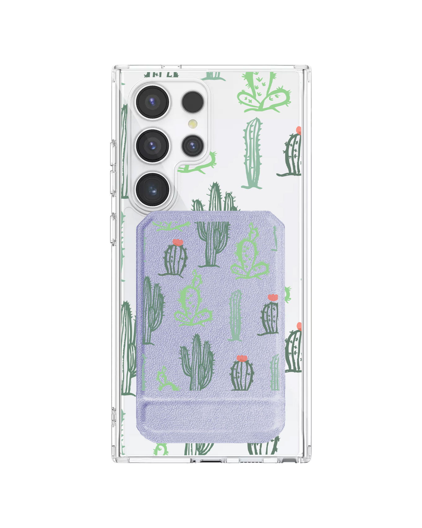 Android Magnetic Multifold Wallet - Cactus