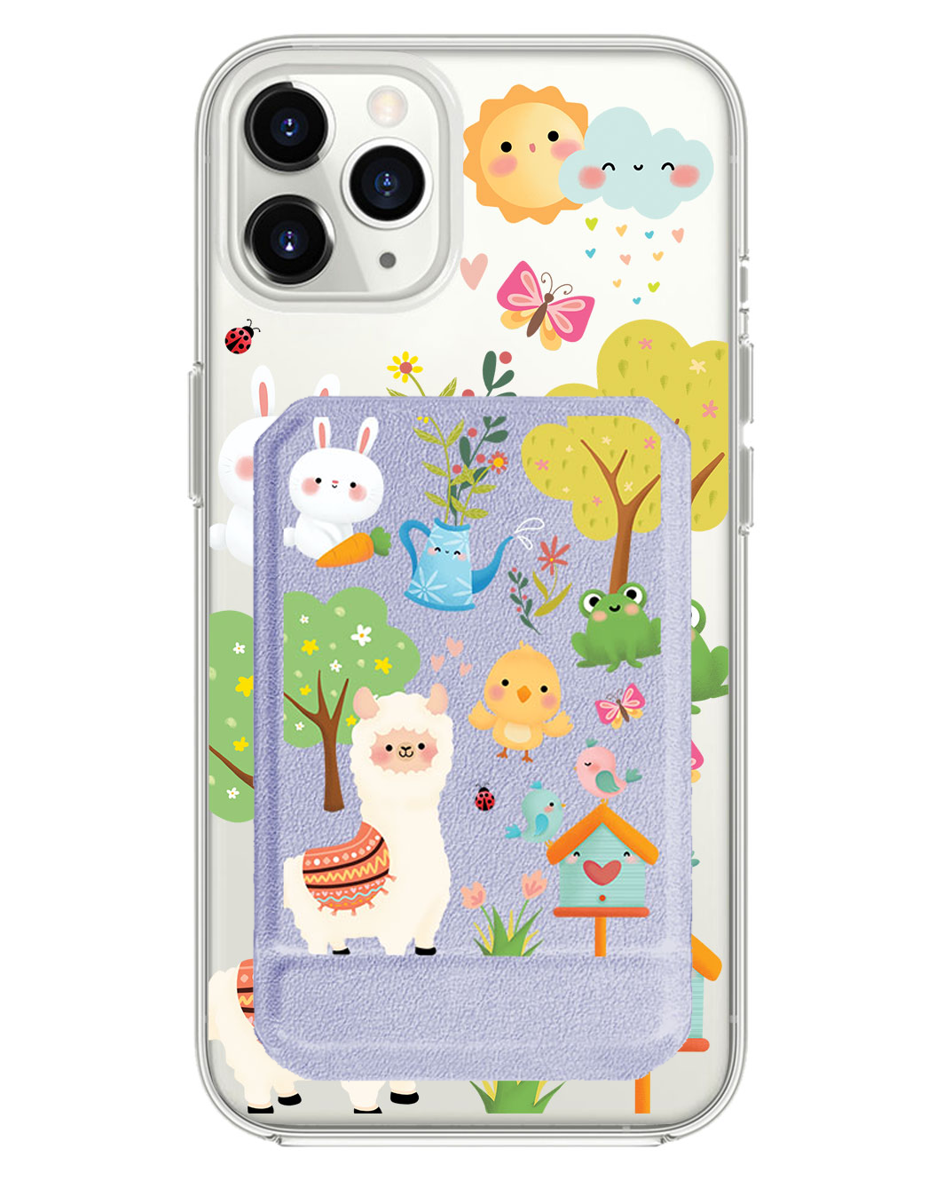 iPhone Magnetic Multifold Wallet - Spring