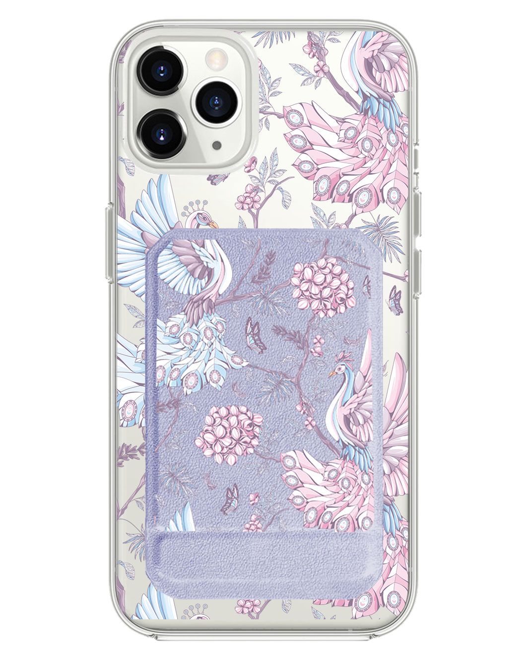 iPhone Magnetic Multifold Wallet - Peacock 1.0
