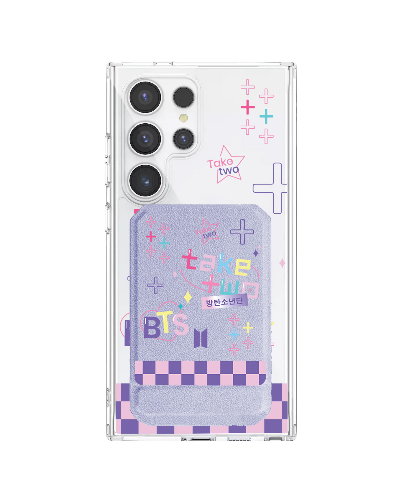 Android Magnetic Multifold Wallet - BTS Take Two